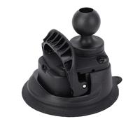 LIYJTK Base a ventosa per auto con sfera da 1 pollice, bloccaggio rapido a un tocco, adesivo resistente, supporto per cruscotto e parabrezza per Arkon e IBolt