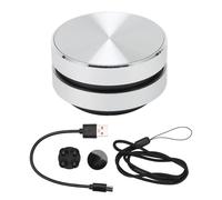 LIYJTK Bluetooth Mini Speaker Bone Conduction Portable Wireless Speaker Stereo Bass Sound Portable Speaker Mini Size Music Player Crystal Clear Sound for Home,Outdoor,Travel (Silver)