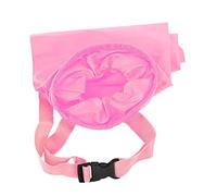 LIYJTK Borsa di immondizia per auto Porta organizzatore da viaggio appeso Organizzatore multifunzionale Cespaccio per il bidone del sedile del sedile posteriore (Rosa)