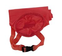 LIYJTK Borsa di immondizia per auto Porta organizzatore da viaggio appeso Organizzatore multifunzionale Cespaccio per il bidone del sedile del sedile posteriore (Rosso)