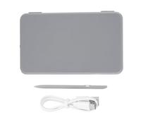 LIYJTK Calcolatori di ufficio che scrivono tablet penna ripiegabile contabile ricaricabile per studenti impiegati neri (Grigio)