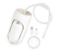 LIYJTK Collapsible Water Pump Foldable Bottle Dispenser Portable USB Charging Efficient Pumping for Outdoor Camping Office Home Use ABS Silicone 17.3x12.2x8.1cm