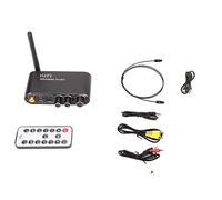 LIYJTK Convertitore digitale-analogico Bluetooth per 2 dispositivi Collega il convertitore Supporta il controllo del volume, la commutazione della musica per l'intrattenimento domestico