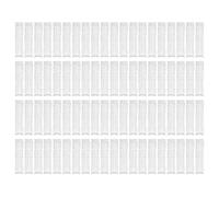 LIYJTK Copriorecchie monouso Copriorecchie sanitarie elastiche Cuffie La maggior parte delle cuffie Adatto all'uso quotidiano 100 pezzi (Bianca)