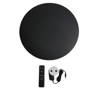 LIYJTK Espositore girevole a 360 gradi, giradischi elettrico con forte carico, per fotografia, ABS, diametro 42 cm