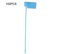 LIYJTK Etichetta usa etichetta usa etichetta da 100 pezzi di identificazione colorata segni legami (Blu)