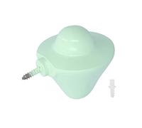 LIYJTK Gancio verde chiaro a forma di funghi gancio a parete durevole gancio per cappello per la famiglia