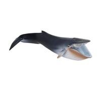 LIYJTK Giocattolo di animali marini dipinti a mano con figura di balena blu per regali per bambini