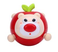 LIYJTK Giocattolo oscillante per Bambini Puzzle per Bambini con Effetti sonori e Design Stabile Effetti sonori per l'educazione precoce Giocattolo per Bambini Buona stabilità del Bambino (Rossa)