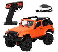 LIYJTK Giocattolo per auto per bambini con telecomando a quattro ruote motrici da 1/14 RC a quattro ruote motrici (Aggiornato)