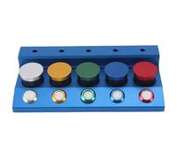 LIYJTK Guarda Oiler Dish Professional Metal 5 Dish Watch Repair Repair Watch Oil Dip Strumento con coperchio per fasce primaverili