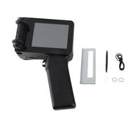 LIYJTK Handheld Inkjet Printer Gun Portable Mini with HD LED 4.3in Touch Screen N6 Model 12.7mm Printing Height for Industrial Printing on Wood Cardboard Plastic Metal Acrylic Cloth Paper