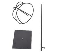 LIYJTK Hat Display Stand Metal Countertop Cap Rack Holder Modern Wig Stand Easy Install for Home Boutique Retail Store