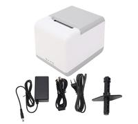LIYJTK Imprimante Thermique USB BT Connexion Ligne Impression Machine pour Étiquettes Code Barres Reçu 100mm / s TP401 pour Maison Bureau Déplacements Professionnels