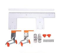 LIYJTK Mold Slotting Tool with Effective Clamping System for Accurate Groove Placement for Cabinet Wardrobe and Door Panel Woodworking PC Slotting Mold 40.5x15x0.75cm
