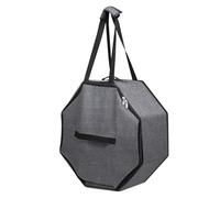 LIYJTK Multifunctional Foldable Hat Storage Bag Large Capacity Dust Proof Organizer Case for Home Travel 43cm Polyester