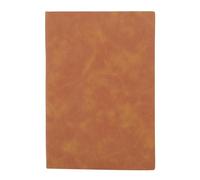 LIYJTK Notebook in pelle PU rivestiti A5 Notebook di rivista leggera per la scuola per uffici aziendali (Marrone)