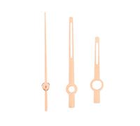 LIYJTK Orologio da uomo Lancette dei secondi minuti e delle ore Movimento 8200 Accessorio per la riparazione dell'orologio in lega di oro rosa 3 pezzi per orologiai