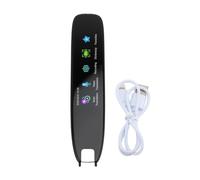 LIYJTK Penna di traduzione 112 Langages Instant Smart Voice Scanning Dictionary Translator 2.99in OCR Testo digitale a Speeching Grey