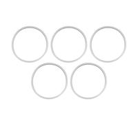 LIYJTK Pressure Cooker Sealing Ring 5pcs Food Grade Silicone (26CM)