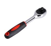 LIYJTK Professional 1/4 Inch Heavy Duty Ratchet Socket Wrench with Quick Release Mechanism for Automotive Repair and DIY Projects