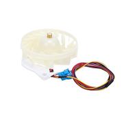 LIYJTK Refrigerator Evaporator Fan Motor Replacement High Efficiency DC Cooling Fan for Freezer Damper EAU64824806 ABS Plastic 63cm