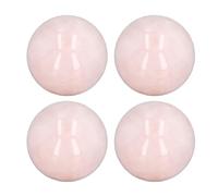 LIYJTK Rose Quartz Healing Crystal Ball Ball Set Meditation Chakra Stone Gift Feng Shui Decor