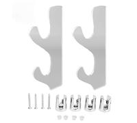 LIYJTK Spade Stipper Samurai Samurai Gancio Spada Montaggio a parete per la decorazione del negozio di case domestiche (1 coppia trasparente)