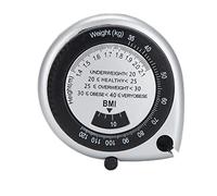 LIYJTK Strumento per misurare il grasso in vita retrattile a doppia scala per misurare il corpo per gli appassionati di fitness