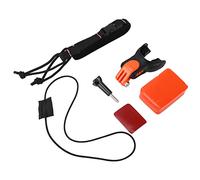 LIYJTK Supporto per bocca universale ergonomico per morso da surf, adattatore per boccaglio, fotocamera, sport d'azione