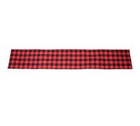 LIYJTK Tavolo da Tavolo in preda a Natale per Decorazioni per la casa 210x35cm Rosso Nero
