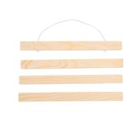 LIYJTK Telaio magnetico in legno gancio di gancio di stile minimalista supporto robusto per foto stampe opere d'arte telaio magneti di pino leggero 8.3in