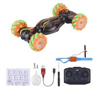 LIYJTK TELECOMANDO STUNT CAR EMOZIONANTE GIRO DI DRIFT A 360° BAMBINI RAGAZZI RAGAZZE PLASTICA (Verde)
