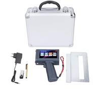 LIYJTK Tragbarer Handheld Drucker 12 7mm Blau 4 3 Zoll HD Touchscreen Handheld Tintenstrahldrucker Intelligenter 4 Kern CPU Vielseitig Ergonomisch Hohe Kompatibilität für Rohre Kabel Plas