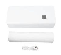 LIYJTK Wireless Thermal Printer A4 Portable Bluetooth Mini Inkless Printer with Borderless Photo Printing and Ergonomic Design for Travel Home and Office Use