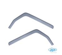 LIYM Set Deflettori Aria Anteriori Ad Incastro Tipo Lungo per Jeep Wrangler 2P (