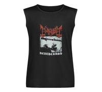 LIYUEJIUBA Mayhem Deathcrush Sleeveless T-Shirt Black Unisex Mens Vest Tank Tops Tee L