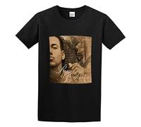LIYUEJIUBA Romeo Santos Frmula T-Shirt Black Unisex Mens Tops Tee M