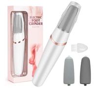 LIYUJSDZ Lima elettrica per piedi e rimozione calli, strumenti professionali per pedicure per pelle secca, callosa, morta, screpolata e dura, dotato di 2 testine di lucidatura e 1 spazzola da 1 l