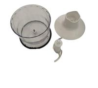 liyuxin66 Tazza di miscelazione Originale for Braun 4165 4199 4191 4192 Sostituisci Il Coperchio della Lama del Corpo della Tazza