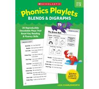 Liza Charlesworth Phonics Playlets: Blends & Digraphs (Tascabile)