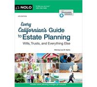Liza W Hanks Every Californian's Guide to Estate Planning (Tascabile)