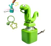 Lizard Fidget Keychain with Sound and Light - Clicker Button Toy For Stress Relief, Portable Sensory Gadget for Anxiety, Fun Desk Accessory for Adults and Kid (1)