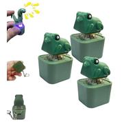Lizard Keychain Sound, 2025 Rechargeable Fidget Toy with Colorful Lights & Realistic Sounds, Portable Stress Relief Keychain for Adults and Teens, Fun Sensory Gift for Anxiety & Focus (B3)