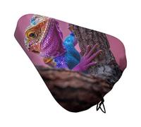 Lizard on The Branch - Coprisedile per bici da uomo e donna, idrorepellente, regolabile, per ciclismo all'aperto