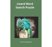 Lizard & Reptile Word Search: Gecko, Chameleon & Desert Habitat Themed Word Find Puzzles | Educational Activity Book for All Ages