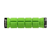 Lizard Skins Manopole Lock-On Northshore Dual-Clamp Verde 130 mm