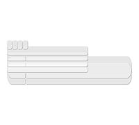 Lizard Skins Telaio, Kit Protezione, Trasparente Lucida, 10 Pezzi Unisex Adulto