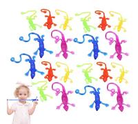 Lizards Elastico Bastoncini - Giocattoli Multicolore, Gomma, Per Bambini | Set Interattivo Di Scalatori Adesivi + Divertenti Sorprese Per Le Borse Per Le Feste Per Bambini E Ripieni Di Cestini Di Pasq