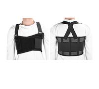 LIZEALUCKY 1 Pz Costola Supporto Toracico Tutore Sterno Lesioni Cintura di Supporto Regolabile Cinghia di Protezione Cintura Costola, Avvolgente Legante Addominale, Fascia di Supporto per la Pancia
